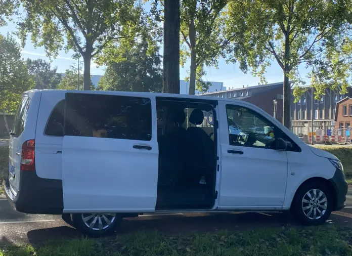 The Mercedes Vito Tourer from ClubTaxi is suitable for a maximum of 7 passengers.