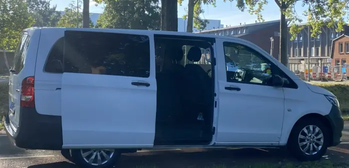 The Mercedes Vito Tourer from ClubTaxi is suitable for a maximum of 7 passengers.