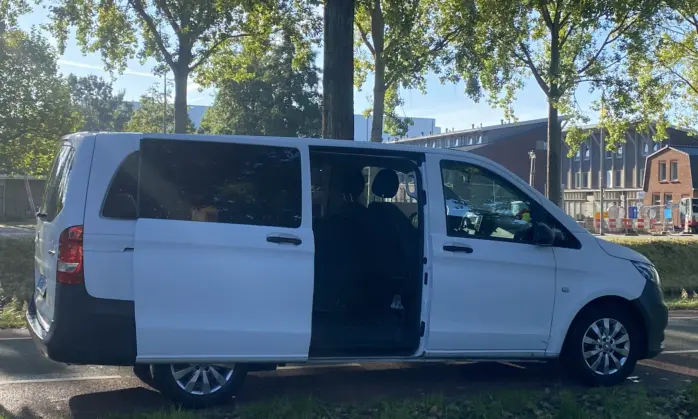 The Mercedes Vito Tourer from ClubTaxi is suitable for a maximum of 7 passengers.