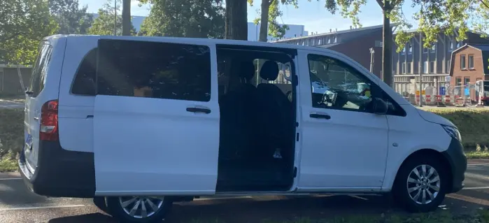 The Mercedes Vito Tourer from ClubTaxi is suitable for a maximum of 7 passengers.