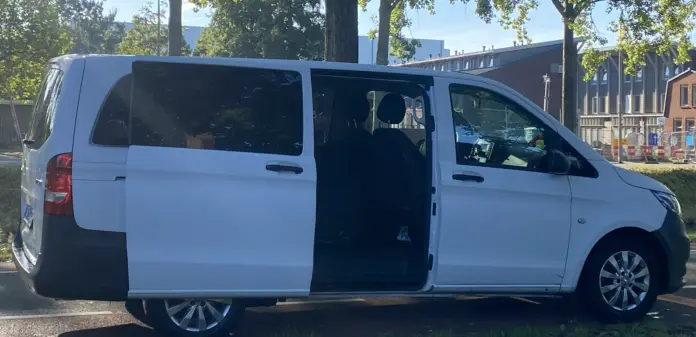 The Mercedes Vito from ClubTaxi is suitable for a maximum of 7 passengers.