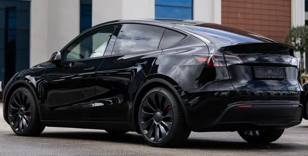 Voor Een Taxi Rit Met Een Tesla Schipholtaxi