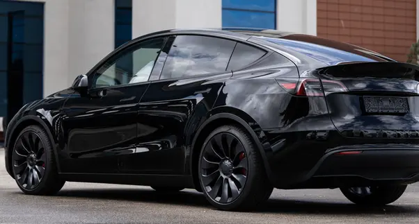 Voor Een Taxi Rit Met Een Tesla Schipholtaxi